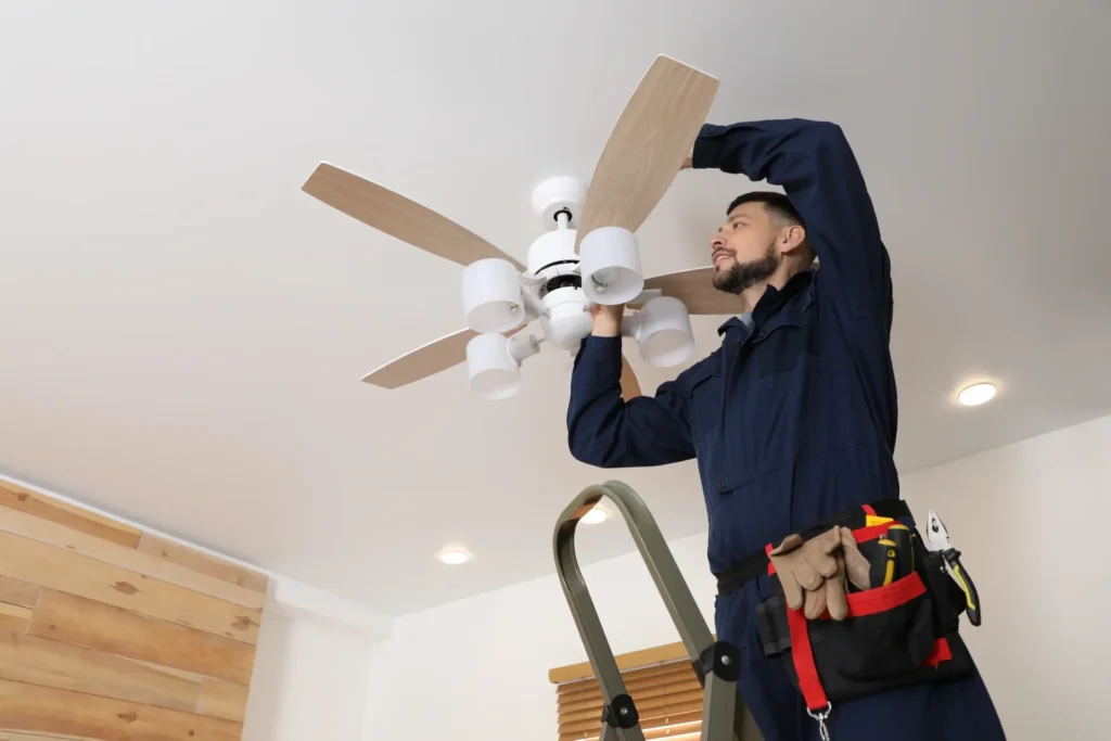 ceiling fan install